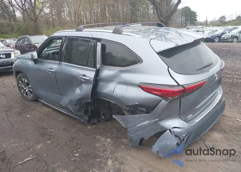 2020 Toyota Highlander Xle from USA, damaged, VIN 5TDGZRBH3LS024449